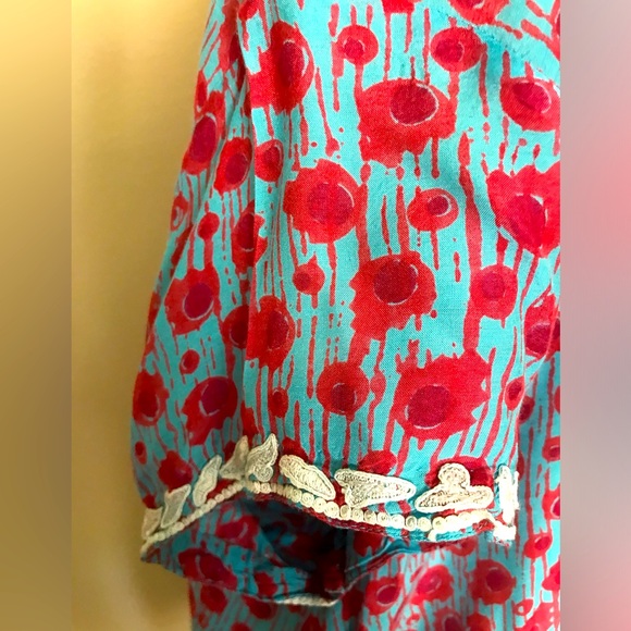 Sulu Collection Women’s Plus Silk blend Summer Blouse. Size 18. - Picture 6 of 11